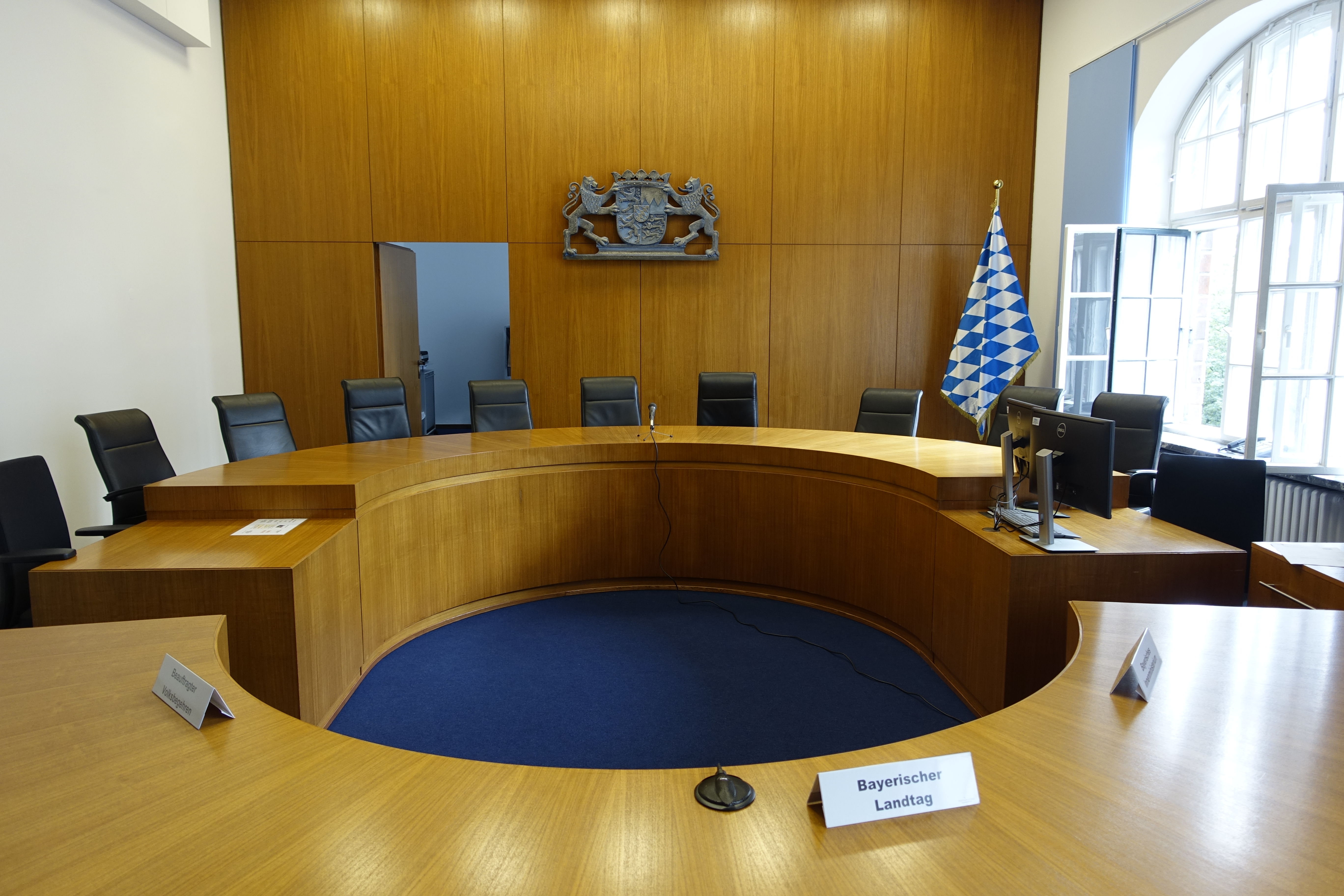 Sitzungssaal des Bayerischen Verfassungsgerichtshofs